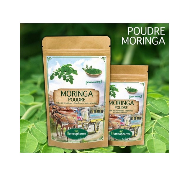 Poudre de Moringa Bio 100g par keha - Épices, Plantes, Racines et